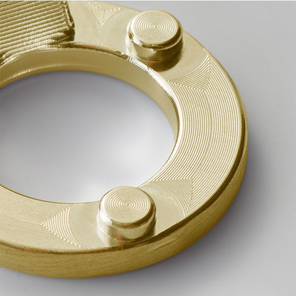 STI STI Parts Key Charm (Flexible Tower Bar) Gold STSG17100840 - Photo 3