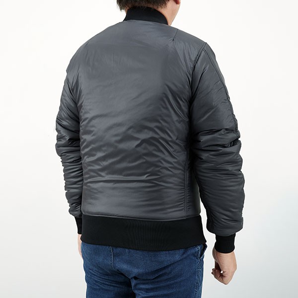 STI STI × AVIREX Реверсивная куртка-бомбер STSG19100450 - Фото 12