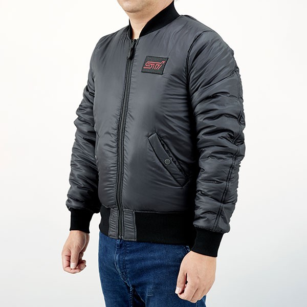 STI STI × AVIREX Реверсивная куртка-бомбер STSG19100450 - Фото 11