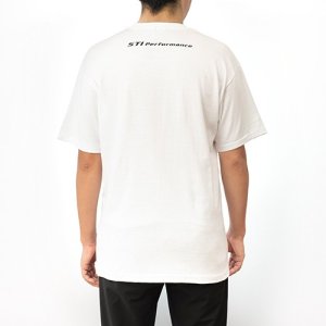 STI STI оверсайз футболка (белая) STSG23100400 - thumbnail 3