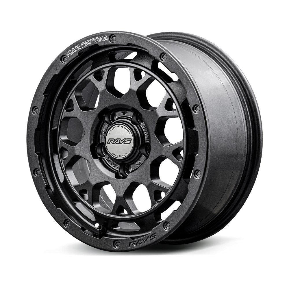 RAYS M9+ SPEC-M 15x5J Полуматовый супер-тёмный ган-металлик 38195504792AOJ - Фото 4