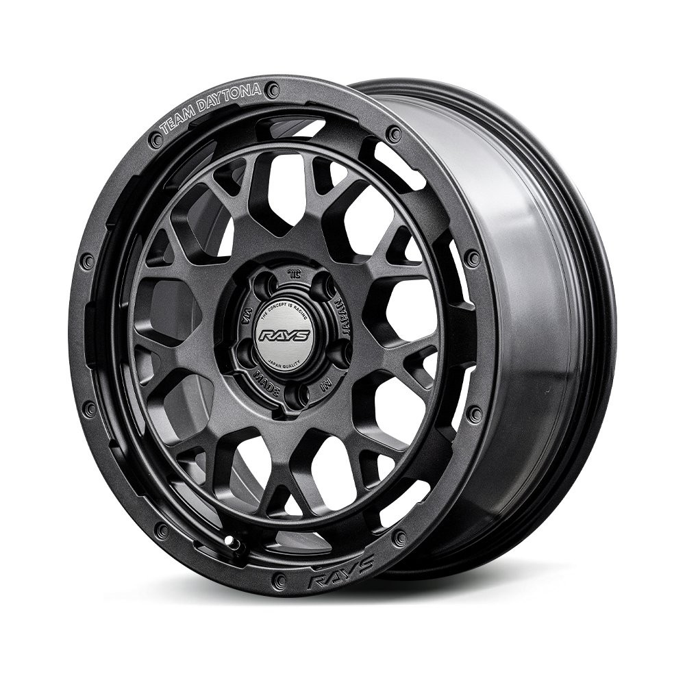 RAYS M9+ SPEC-M 15x5J Полуматовый супер-тёмный ган-металлик 38195504792AOJ - Фото 5
