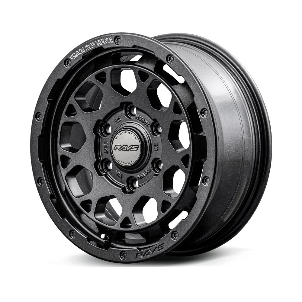 RAYS M9+ SPEC-M 15x5J Полуматовый супер-тёмный ган-металлик 38195504792AOJ - Фото 2