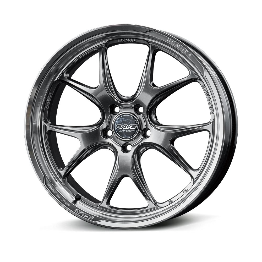 RAYS 2x5RA 19x8.5J Глянцевый чёрный/обод DMC 27369853895BAJ - Фото 2