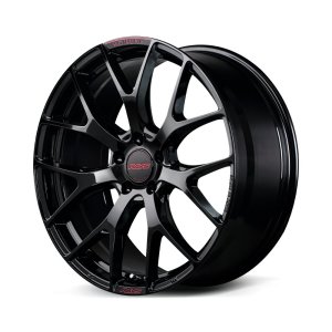 RAYS 2x7FT SPEC-M 17x7J Глянцевый чёрный/RAP (Прозрачный красный) 27407704592B8J