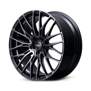 2x10BD BLACK CLEAR EDITION 18x7.5J Глянцевый чёрный/Чёрный прозрачный