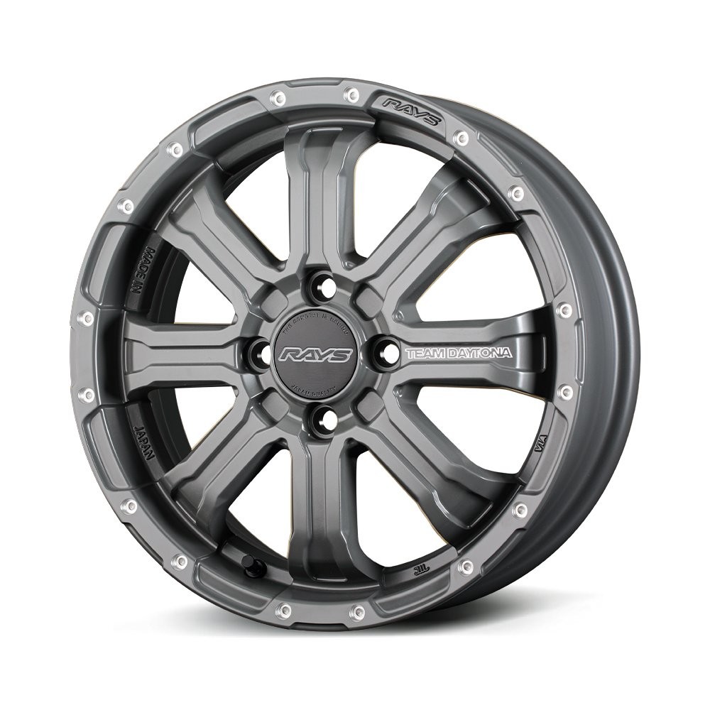 RAYS FDX-K COLLECTION 15x5J Полуглянцевый Arms Grey 38295504892GOL - Фото 2