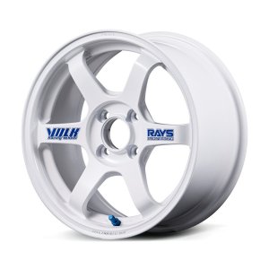 RAYS TE37 SONIC 30TH STICKER Ver. 15x5J Белый 02375504492WH