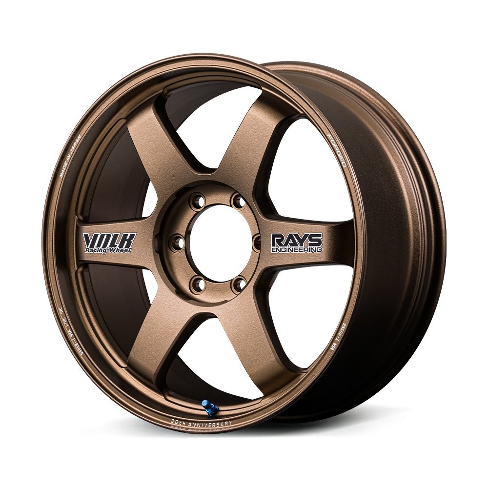 RAYS TE37 ultra LARGE P.C.D. 30TH STICKER Ver. 18x8J Белый 02388803616WH - Фото 2