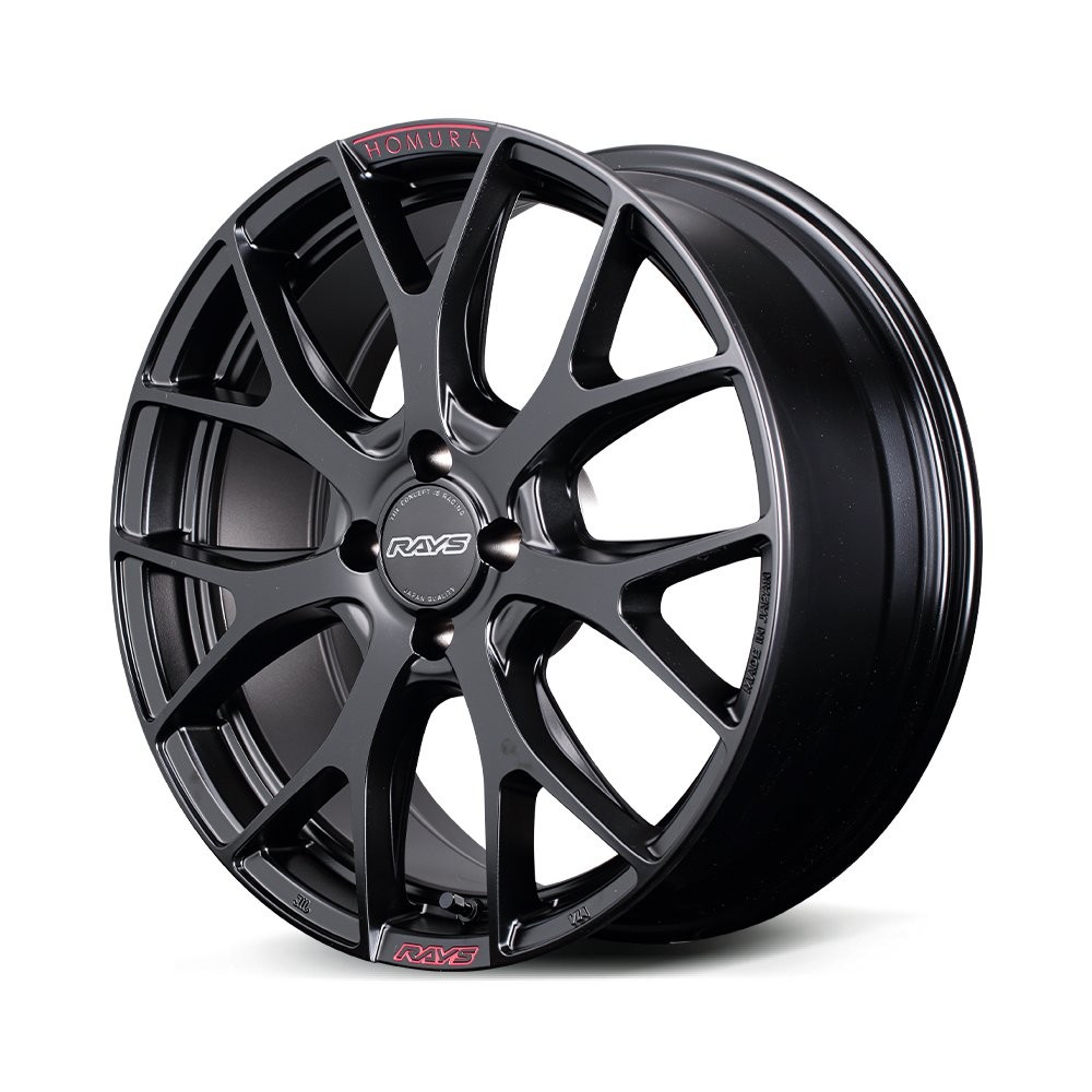 RAYS 2x7FT SPORT EDITION 17x7J Полуматовый чёрный/RAP (Прозрачный красный) 27337703425B7J - Фото 2