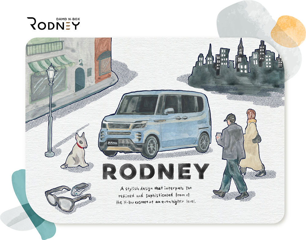 DAMD Rodney damd-products-honda-rodney - รูปภาพ 1