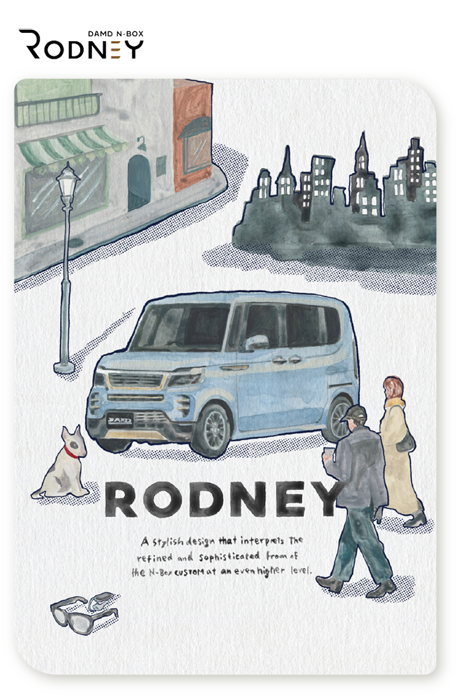 DAMD Rodney damd-products-honda-rodney - รูปภาพ 2